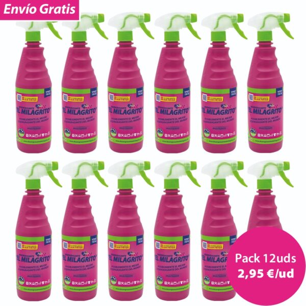 Desengrasante El Milagrito Spray 750ML (12 UDS)