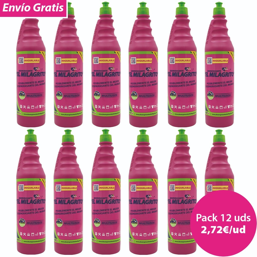 Desengrasante El Milagrito Push Pull 1L (12 UDS)