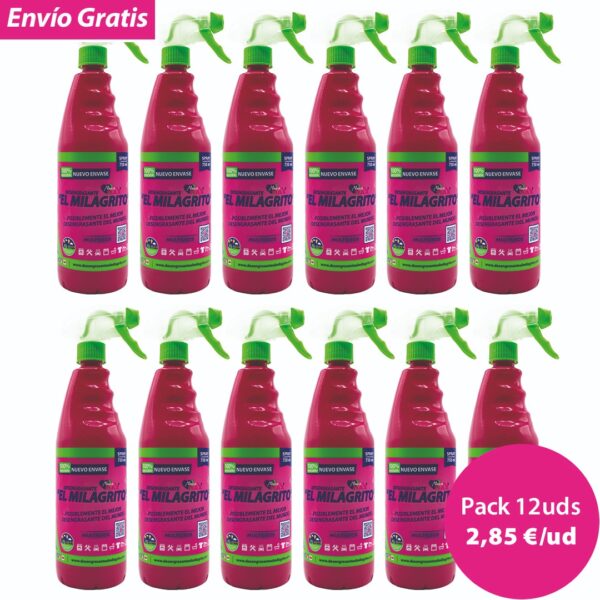Desengrasante El Milagrito Spray 750ML (12 UDS)