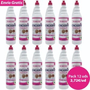 Limpiador Abrillantador El Milagrito Push Pull 1L (12 UDS)