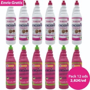 Surtido El Milagrito Desengrasante y Limpiador Abrillantador (12 UDS)